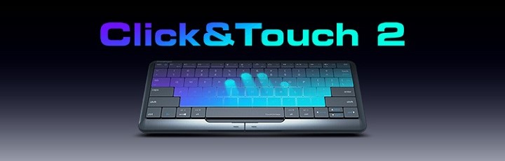 Prestigio Click&Touch 2 - Inteligentna klawiatura i touchpad do każdego urządzenia